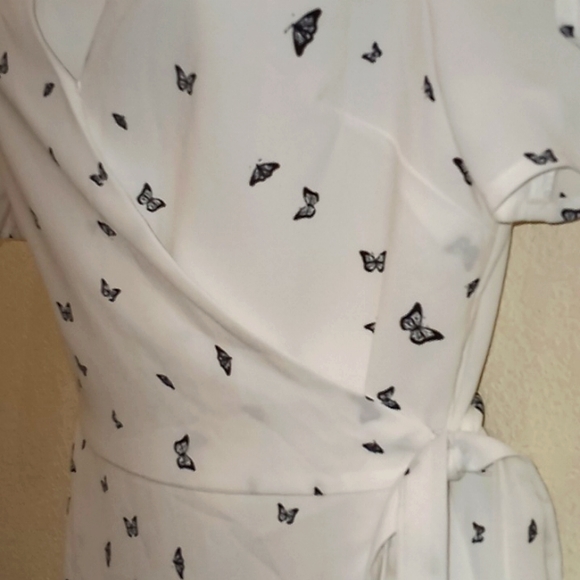 Dynamite Wrap Maxi 🦋 Tunic Tunique Top - Picture 7 of 12